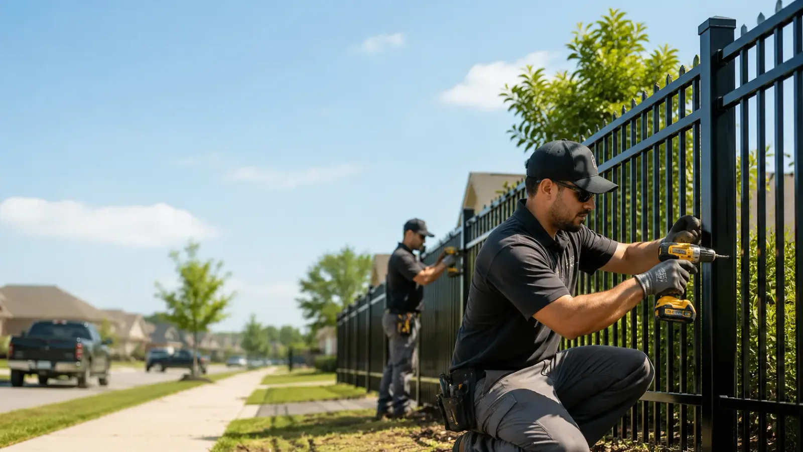 Metal Fence Installation in Mount Olive, NC